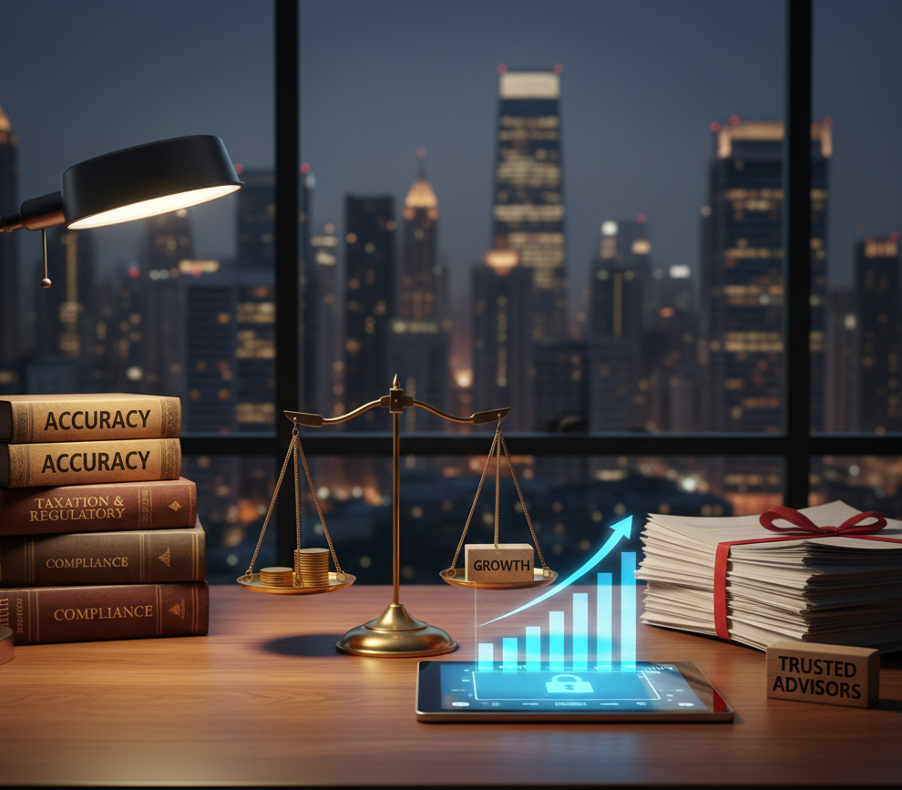 Trusted Taxation & Regulatory Services: Ensuring Accuracy, Compliance, and Growth
